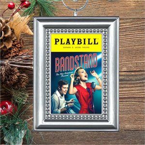Bandstand Playbill Broadway‎ Musical Christmas Tree Ornament